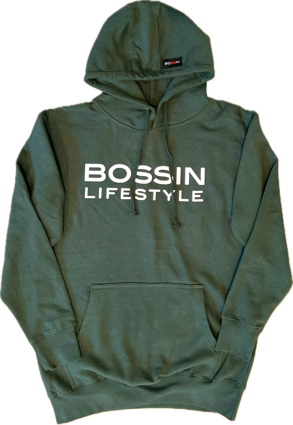 BOSSIN Lifestyle Forrest Green Classic Hoodie