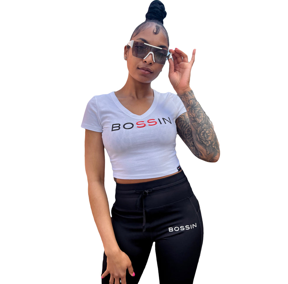 Bossin Original Low Rise Crop Tee