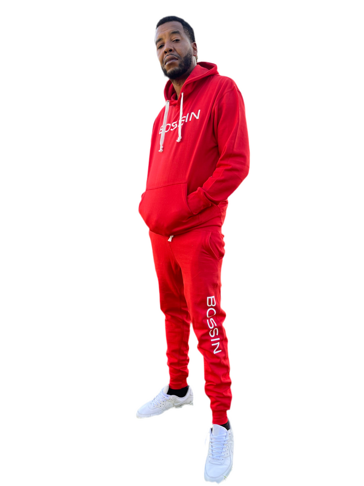 
                  
                    Bossin Original Cherry Red Hoodie & Jogger Set
                  
                