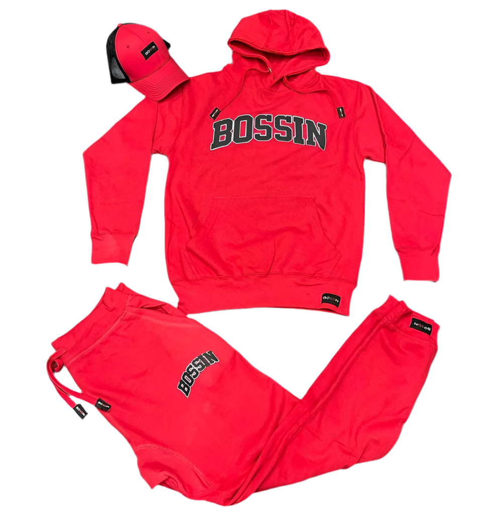 Bossin Lifestyle Aztec Unisex Hoodie & Jogger Set