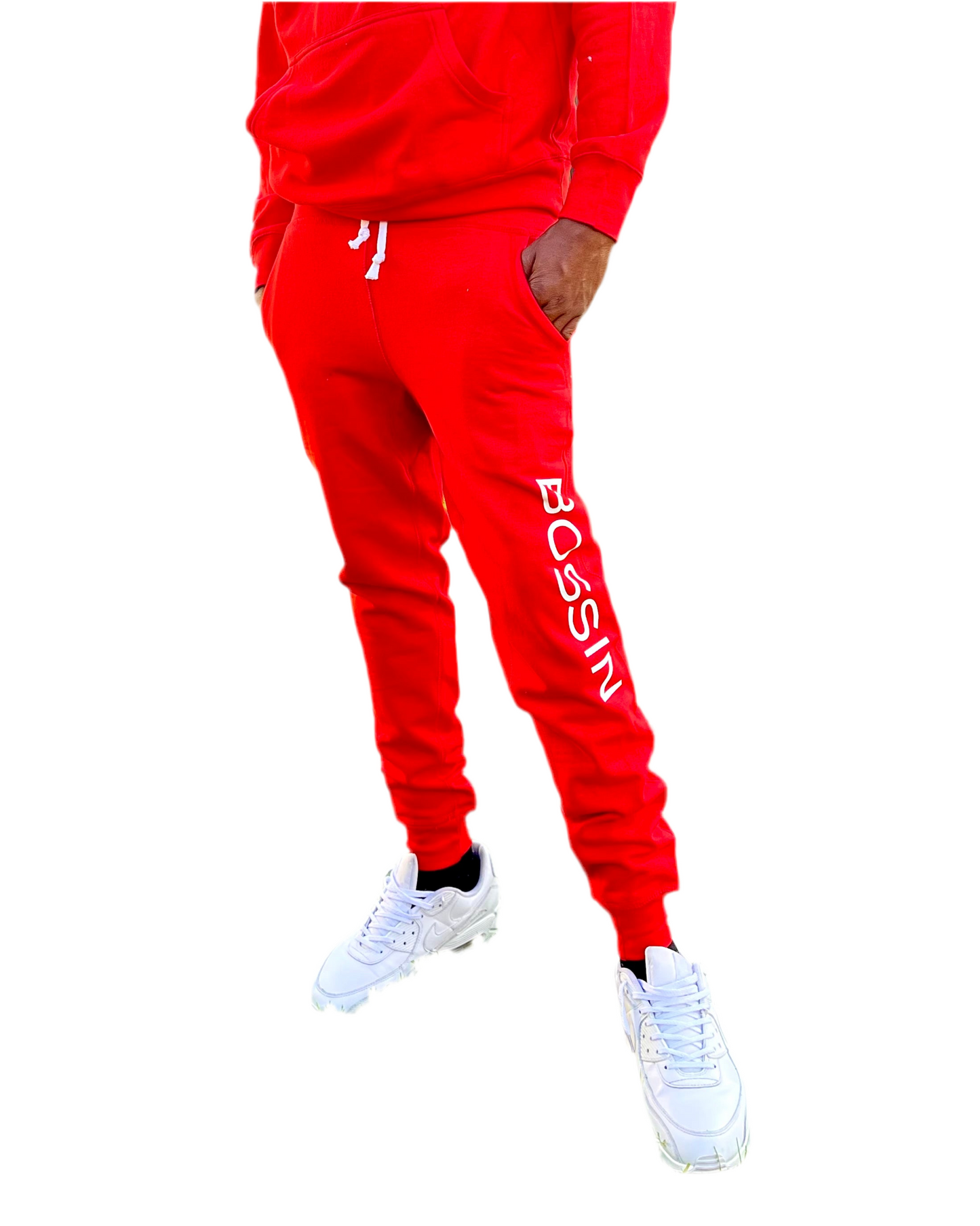 
                  
                    Bossin Original Cherry Red Hoodie & Jogger Set
                  
                