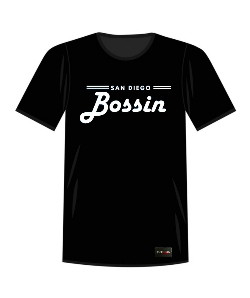 
                  
                    San Diego BOSSIN Crewneck Tee
                  
                