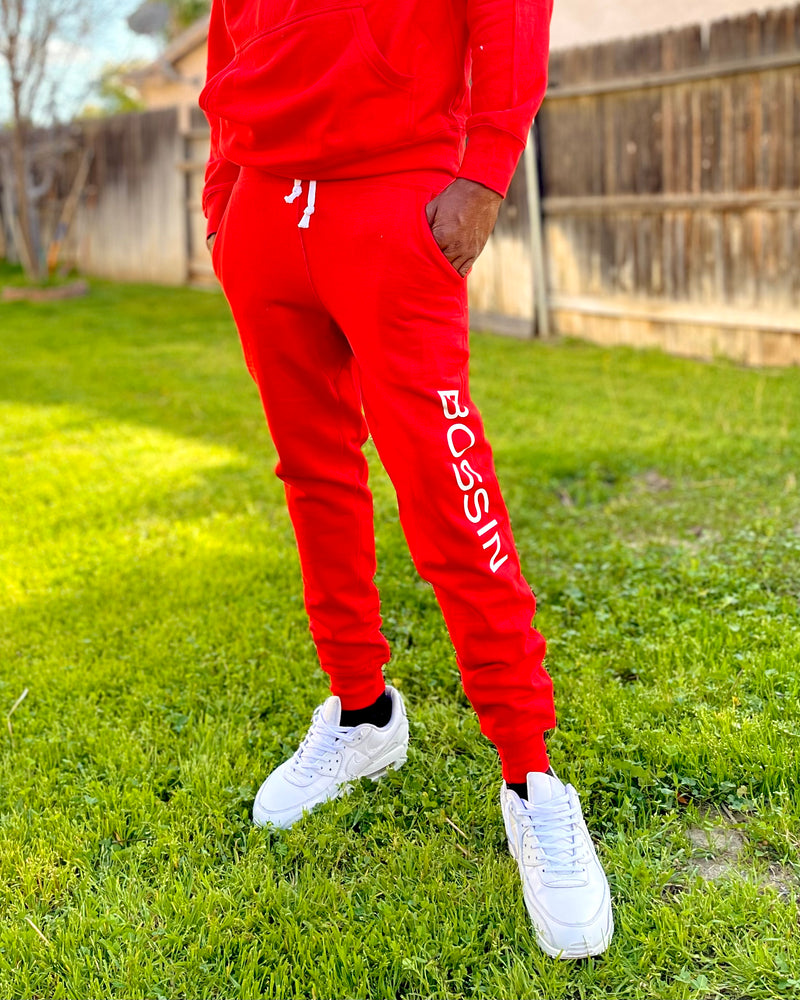 
                  
                    Bossin Original Cherry Red Hoodie & Jogger Set
                  
                