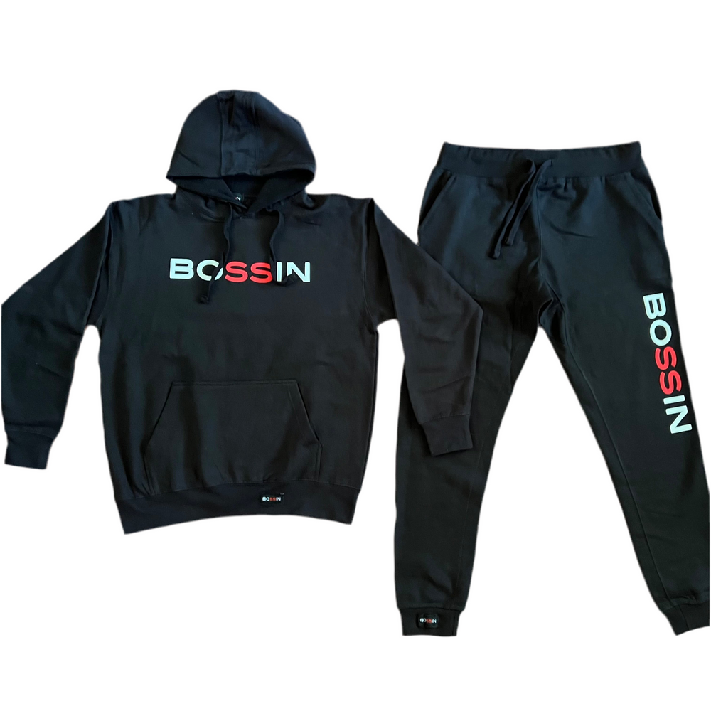 Bossin Original Unisex Hoodie & Jogger Set