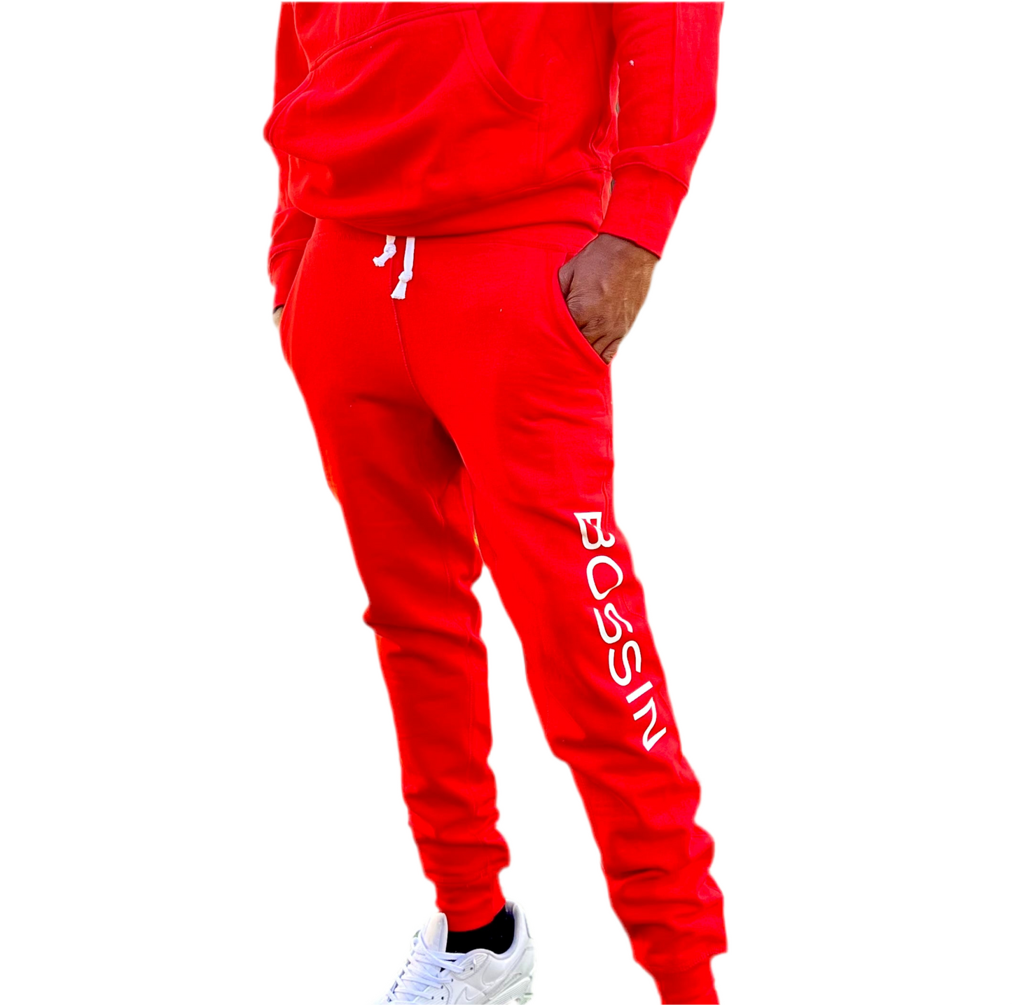 
                  
                    Bossin Original Cherry Red Hoodie & Jogger Set
                  
                