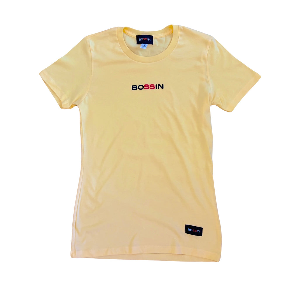 Womens Original Small Logo Banana Tee