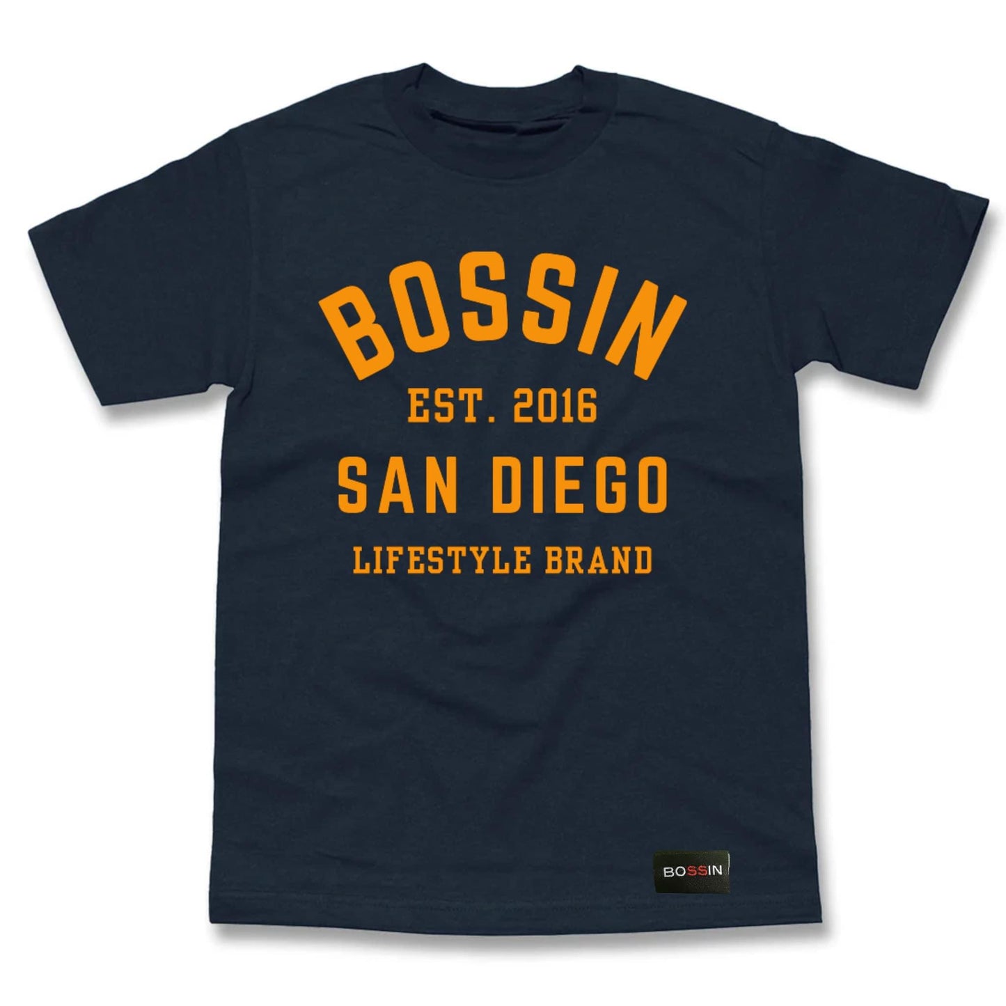 
                  
                    Bossin San Diego Lifestyle Tee
                  
                