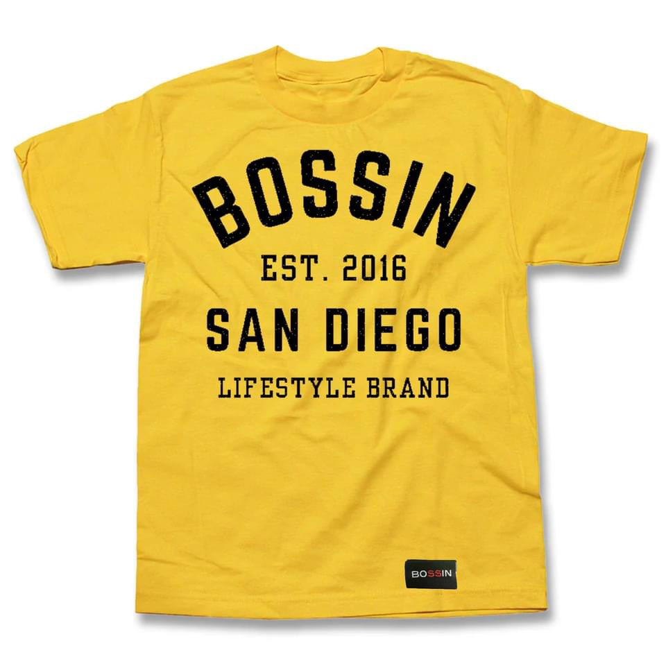 
                  
                    Bossin San Diego Lifestyle Tee
                  
                