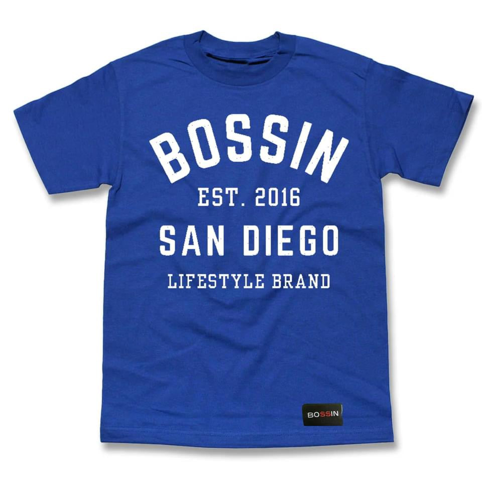 
                  
                    Bossin San Diego Lifestyle Tee
                  
                