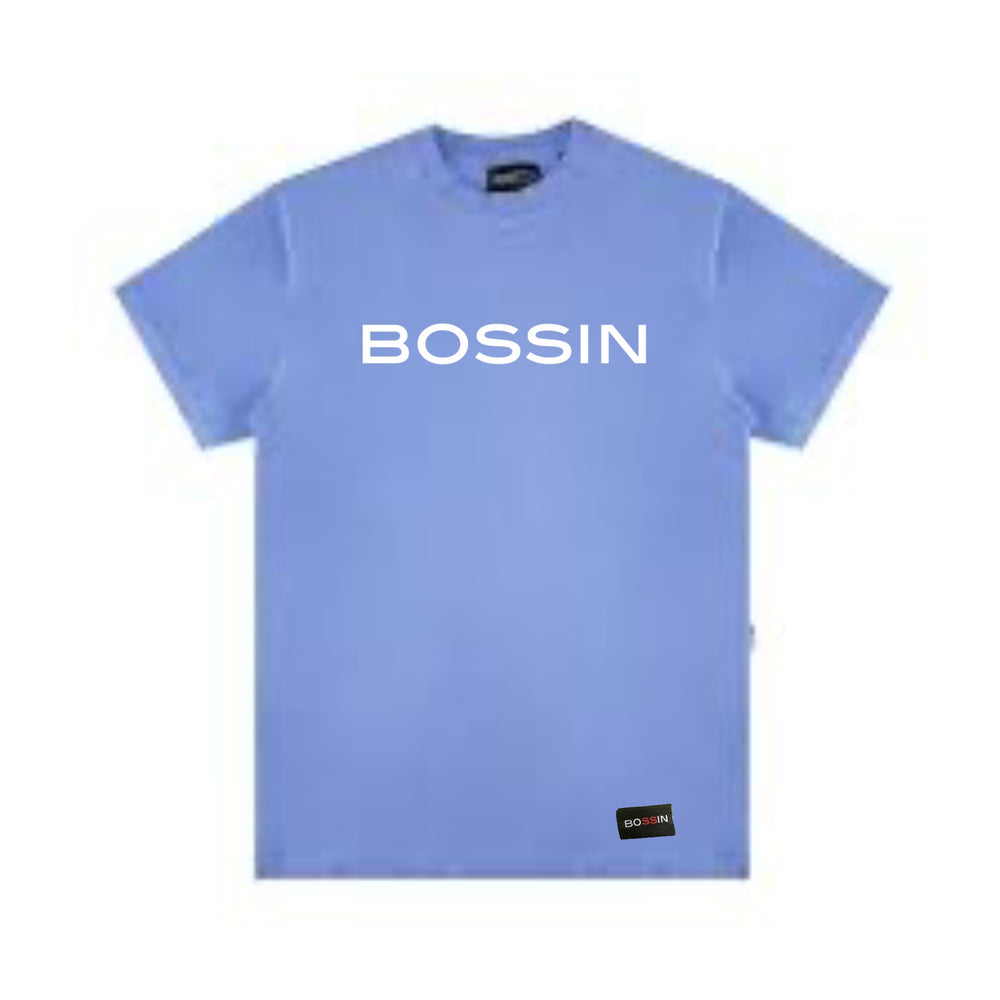 BOSSIN Classic Tee Cloud Blue