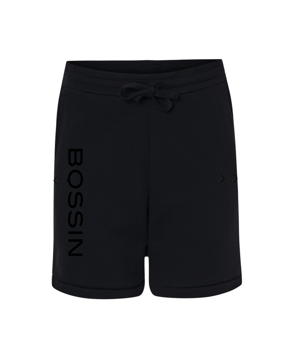 Men’s All Black Jogger Sweat Shorts