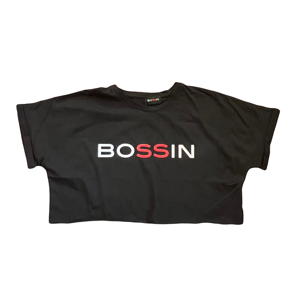 BOSSIN Original Oversized Crop Tee