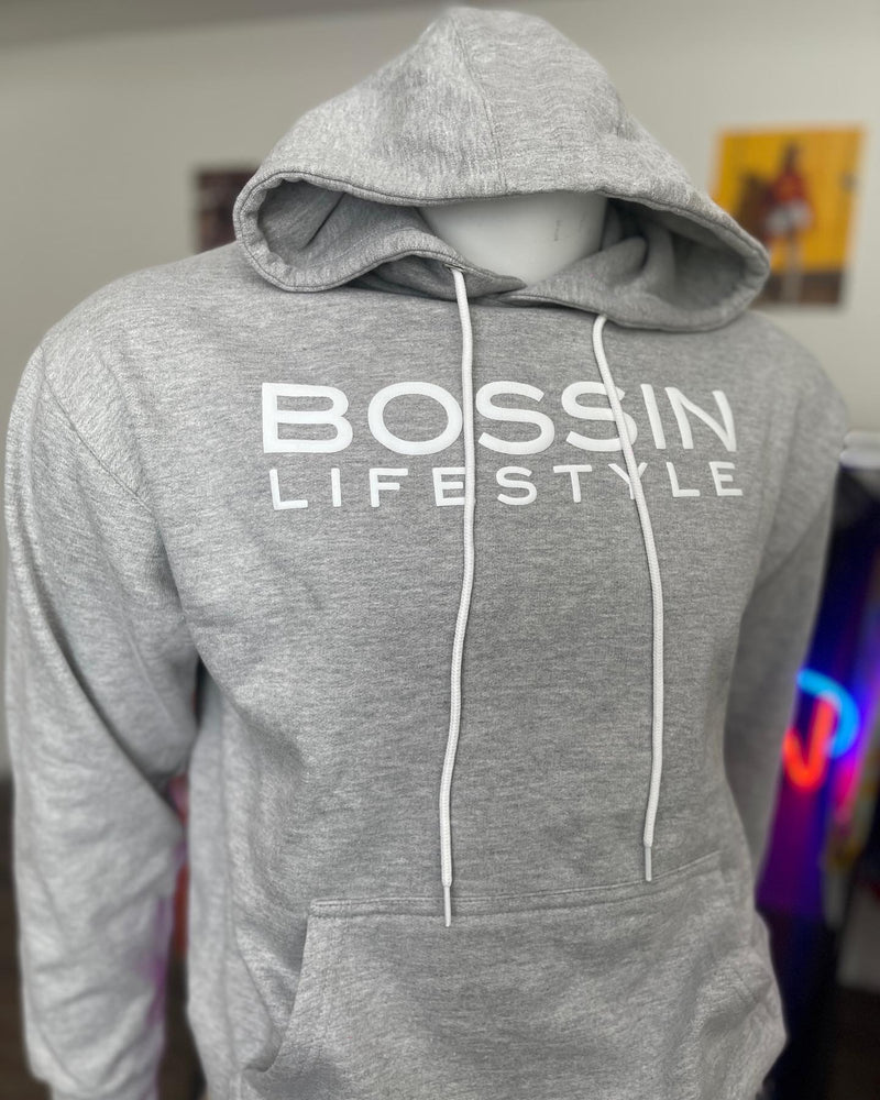 
                  
                    Bossin Lifestyle Heather Gray Hoodie & Jogger Set
                  
                